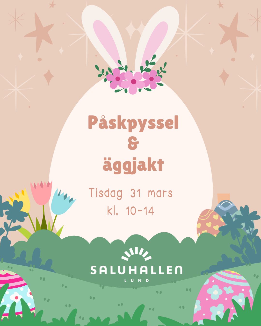 Påskpyssel info om evenemang